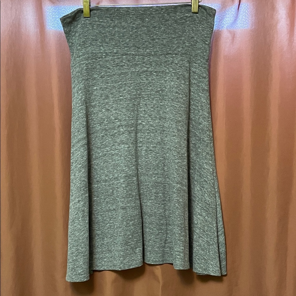 LuLaRoe Charcoal A-Line Skirt